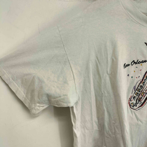 CYRK SPORT 90S USA製 シングルステッチ 刺繍Tシャツ メンズ import:XL